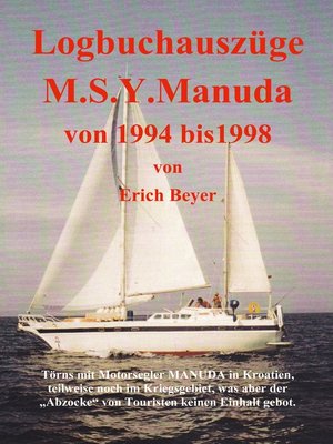 cover image of Logbuchauszüge Manuda
